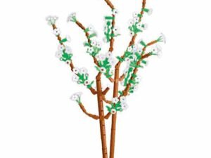 11 vor fi utilizate pentru asamblarea vazei si 258 pentru contruirea unui buchet ornamental