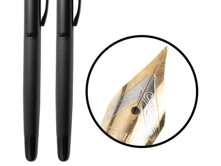 etui negru - NEBO - - Detalii pix: corp din metal vopsit negru