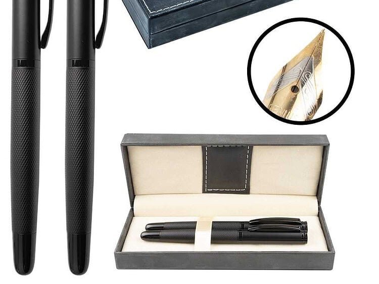 Set pix + stilou negru