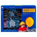 Set unelte + casca protectie - - Setul contine: 1 bormasina