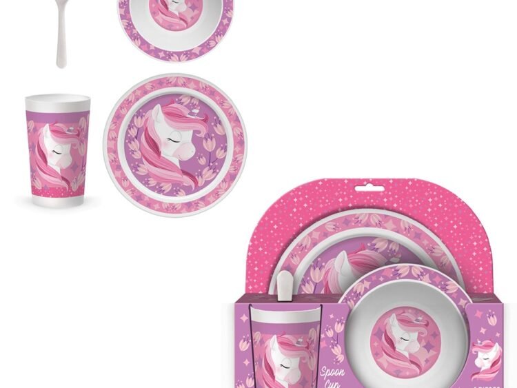 - Setul contine: farfurie