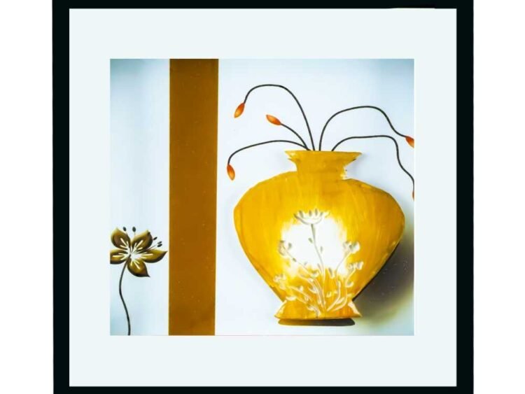 Tablou plastic + sticla