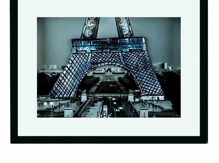 Tablou plastic + sticla