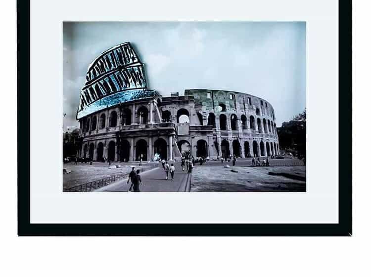 41x51 cm - Tablou plastic + sticla