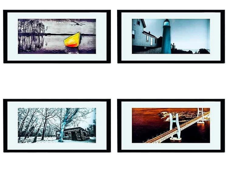 Tablou plastic + sticla