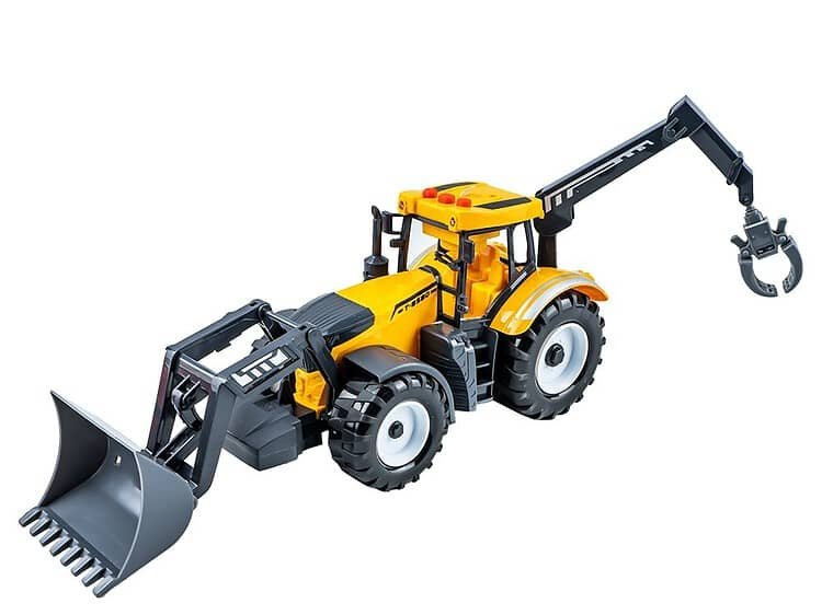 graifer cu brate articulate si sunete specifice si lumini.