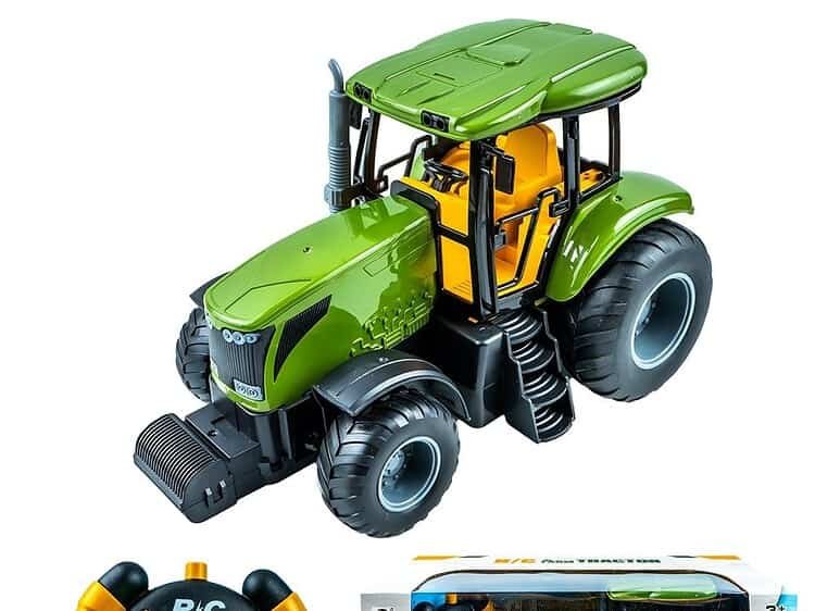 Tractor cu RC - <p>- Jucaria contine: 1 tractor si 1 telecomanda.</p>