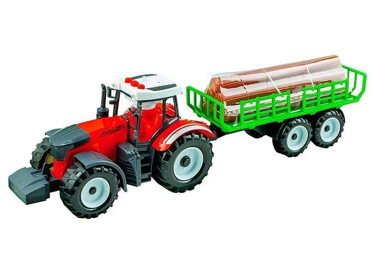 - Tractorul are faruri cu lumina intermitenta