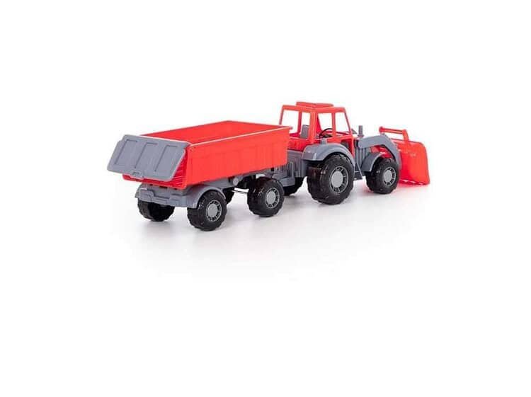 - Jucaria are cupa frontala utilizata pentru incarcare/descarcare.