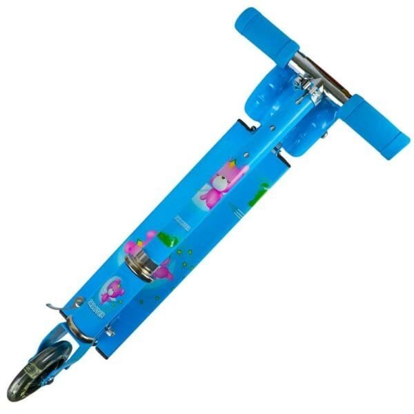 Trotineta cadru metal, 3 roti, 72 cm Roz 3 - 5 ani,7 - 10 ani,5 - 7 ani - imagine 5