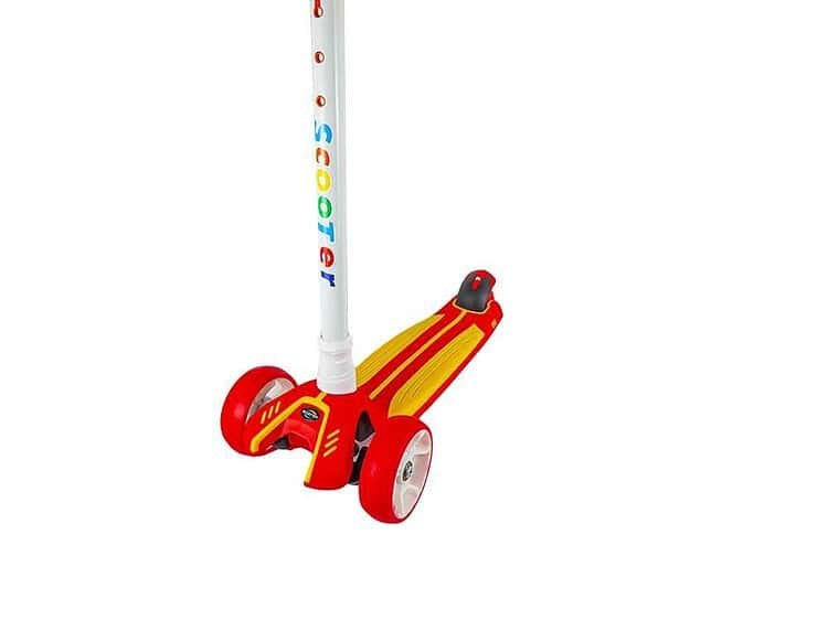 3 roti - - Trotineta dispune de ghidon reglabil pe inaltime (80/84.5/89 cm)
