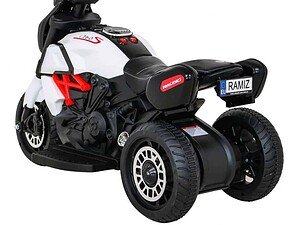 1. Motocicletă electrică pentru copii, design realist, siguranță și distracție pentru micuți.