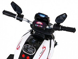 1. Moped electric pentru copii, jucarie educativă și distractivă pentru cei mici.