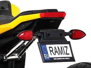 Jucarie de bicicleta pentru copii, stabila și sigură, cu faruri LED și design atractiv pentru cei mici.