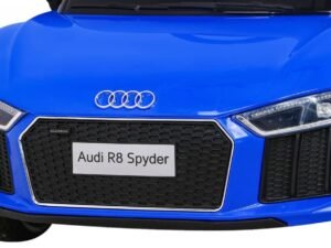 Jucărie auto electrică Audi R8 Spyder, pentru copii, model realist cu design modern.