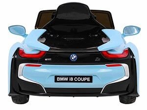 - Masina electrica copii BMW i8 cu design sportiv si culori autentice.