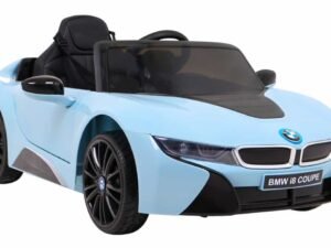 Mașină electrică pentru copii BMW i8 Coupé, jucărie realistă și sigură.