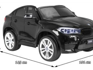 1. Jucarie masina BMW neagra pentru copii, dimensiuni detalitate.