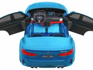 Mașinuță electrică pentru copii BMW X6M, jucărie pentru copii, mașină de replică sport pentru copii, cadou ideal pentru copii mici.