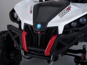 Mașină electrică de jucărie 4x4 pentru copii, model realist și sigur pentru joacă voluminoasă.