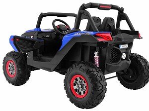 1. Mașină electrică pentru copii off-road, jucarie robustă și sigură pentru aventuri în grădină.