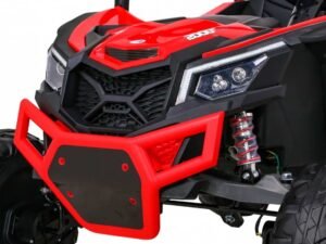 Mașină electrică pentru copii, design sportiv și sigur pentru joacă și aventură.