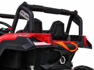Mașină electrică pentru copii, model UTV MX, ideală pentru joacă în curte sau parc. Perfectă pentru micii aventurieri.