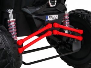 Jucarie pentru copii, mașinuță electrică cu suspensie, ideală pentru joacă și aventură.