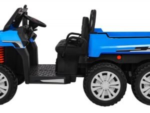 Mașină electrică copii, truck pick-up cu scaune și volan, jucărie pentru copii, cadou original.