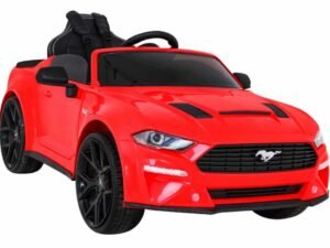 Mașinuță electrică pentru copii, model Ferrari roșu, jucărie pentru băieți și fete.