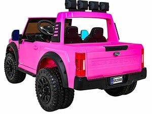 1. mașină electrică pentru copii roz, model SUV, autovehicul de jucărie pentru cei mici.