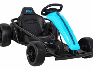 Mașină electrică pentru copii, model sport cu design modern și sigur pentru joacă în aer liber.