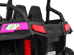 Jucarie pentru copii, mașină electrică off-road, design colorat și sigur pentru cei mici.