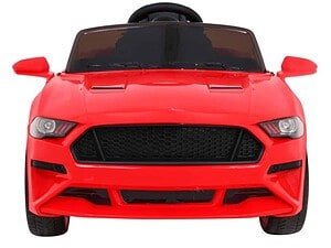 Mașină electrică pentru copii, model sport car roșu, jucărie electrică pentru cei mici.