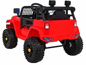 1. Mașinuță electrică pentru copii, model off-road, roți mari și design realist.