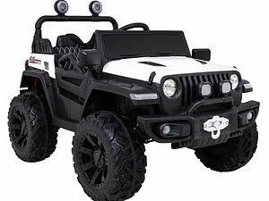 1. Mașină electrică pentru copii, model off-road, durabilă și sigură pentru joacă.