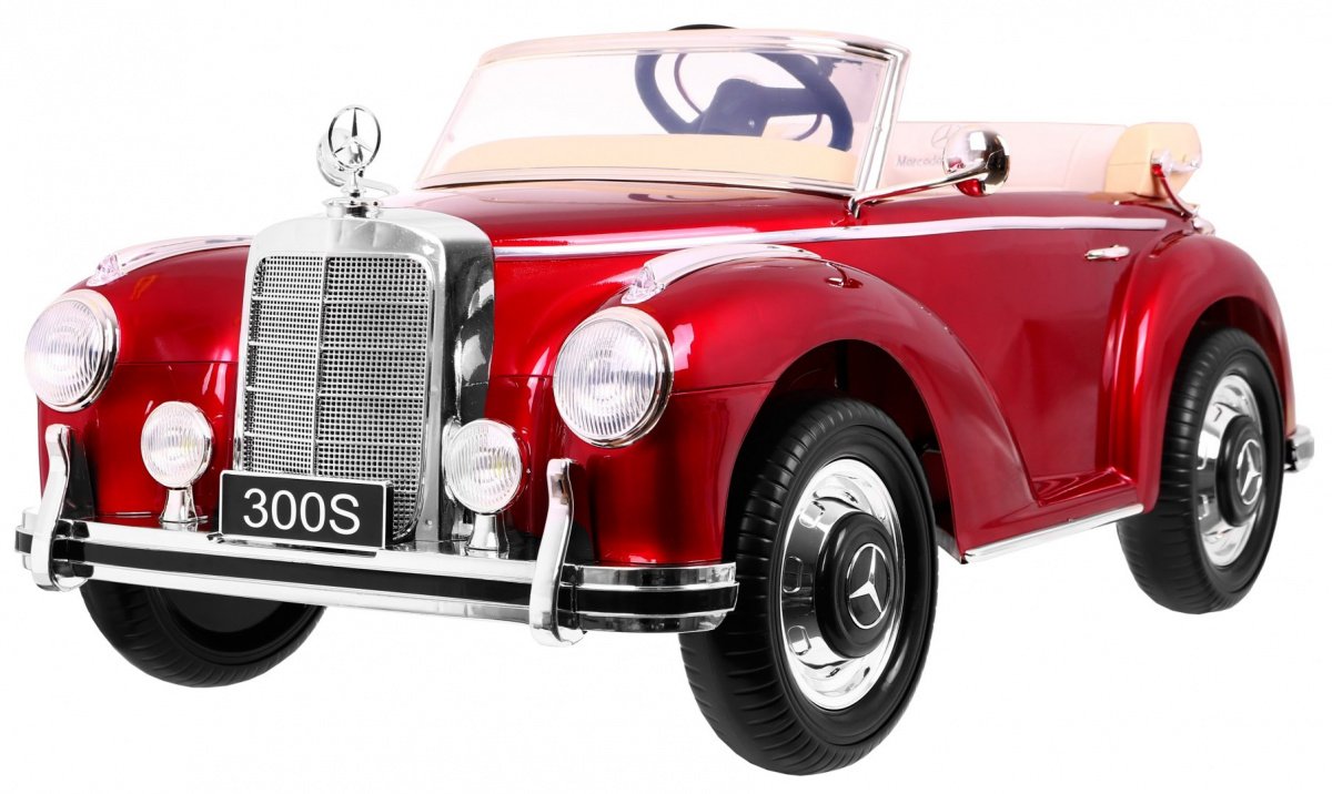 Vehicul Mercedes Benz 300S RETRO Red Lacquer