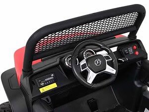 Mașinuță electrică pentru copii Mercedes, jucarie realistă pentru divertisment sigur.