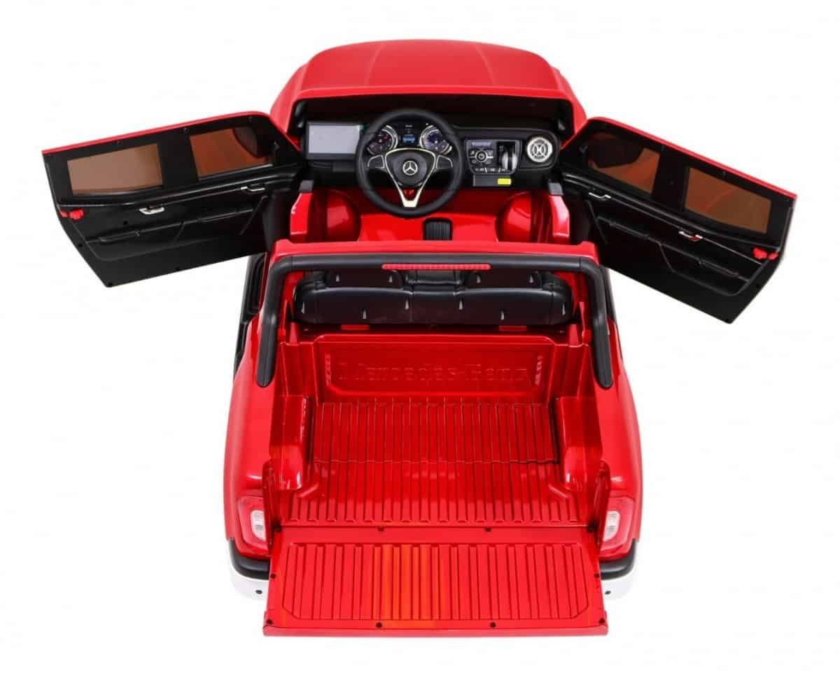 Jucarie mașină electrică pentru copii, model Mercedes, perfectă pentru distracție sigură.