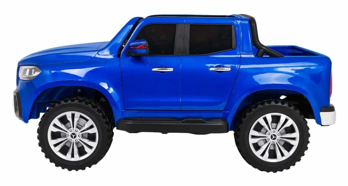 1. Mașină electrică pentru copii, camion blue, jucărie auto, cadou perfect pentru copii.