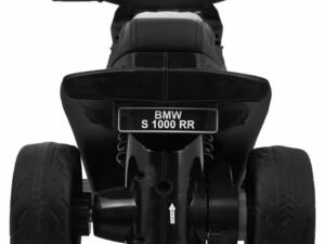 BMW jucarie electrică pentru copii, mașină sport neagră, perfect pentru joacă și aventuri.