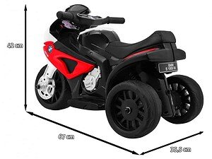 1. Jucărie motocicletă electrică pentru copii, model BMW, durabil și sigur pentru cei mici.