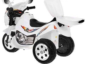 1. Jucarie motocicleta electrica pentru copii, design realist, sigur si distractiv pentru cei mici.