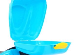 Tava de joacă pentru copii, culoare albastră, perfectă pentru distracție și jocuri creative.