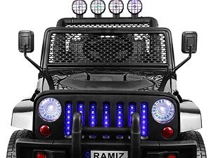 1. Mașină electrică pentru copii, jucarie SUV cu lumini și sunete, 4x4 off-road.