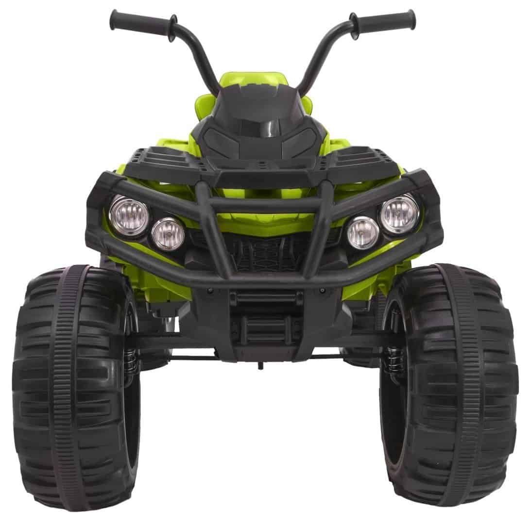 Mini ATV pentru copii, jucarie robusta, ideala pentru distractie si aventuri outdoor.