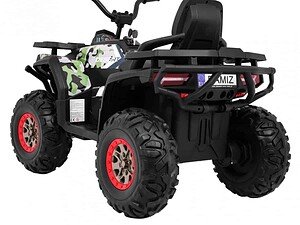 Jucarie electrică pentru copii, mașinuță sport off-road cu volan și baterie, ideală pentru distractie.