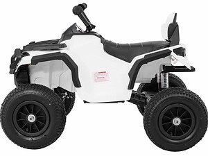 Mașină electrică pentru copii, vehicul pentru joc și distracție, cu roți mare și design modern.