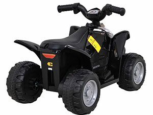 1. Mașinuță electrică pentru copii, model sportiv, culoare neagră, siguranță și distracție.