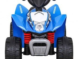 1. Mașinuță electrică pentru copii, model Honda, culoare albastră, jucărie pentru copii.